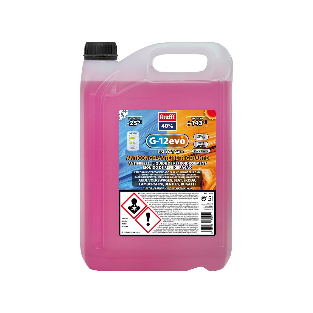 Anticongelante Refrigerante G-12evo - Krafft